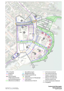 Seetorviertel Rahmenplanung 2016 Planzeichnung