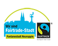 Logo Fairtrade-Stadt Fontanestadt Neuruppin